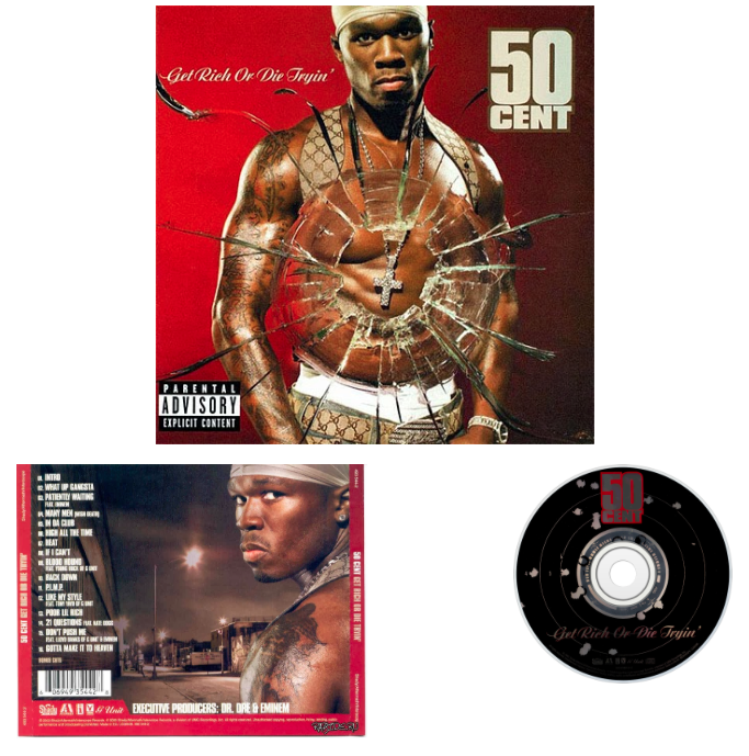 50 cent get rich or die tryin album artwork